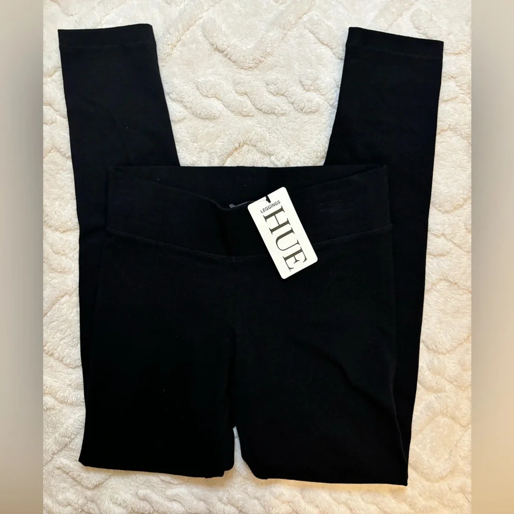 HUE Ultra Leggings with Wide Waistband | Sz XS